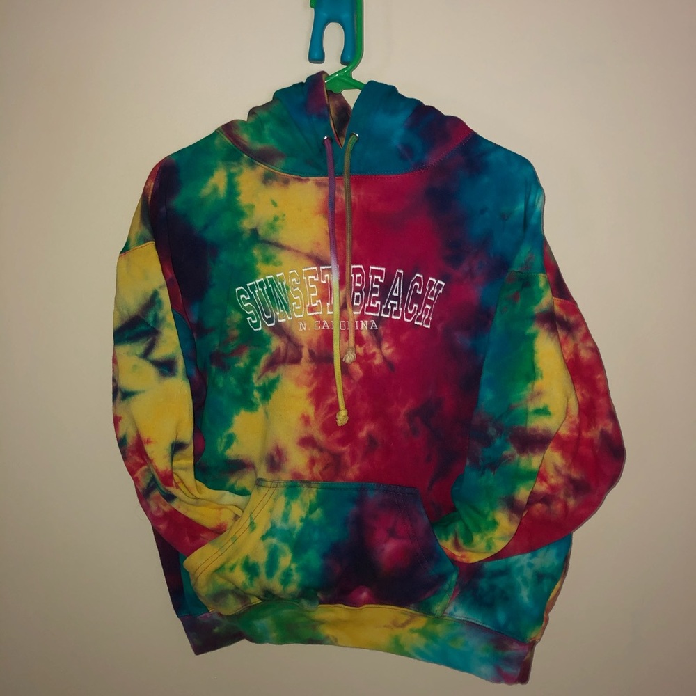Tie Dye hoodie L